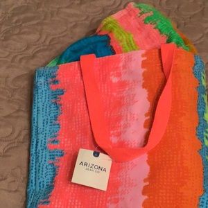 Towel and matching bag. NWT
